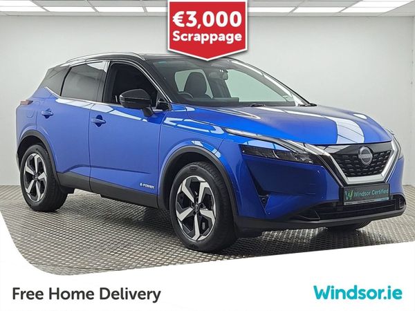 Nissan Qashqai MPV, Petrol, 2023, Blue