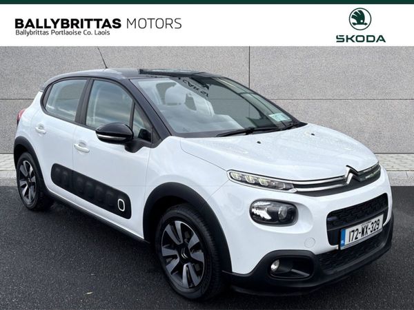 Citroen C3 Hatchback, Petrol, 2017, White