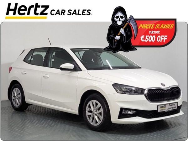 Skoda Fabia Hatchback, Petrol, 2024, White