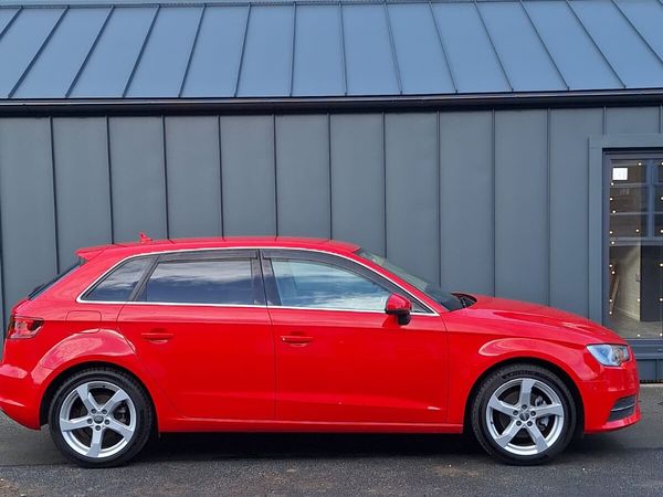 Audi A3 Hatchback, Petrol, 2015, Red