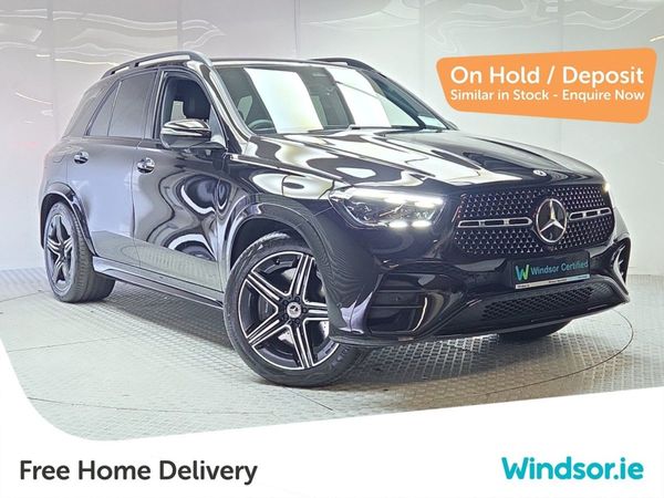 Mercedes-Benz GLE SUV, Petrol Plug-in Hybrid, 2024, Black