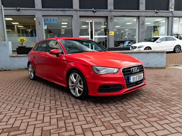 Audi A3 Hatchback, Petrol, 2015, Red