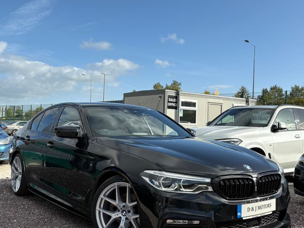 BMW 5-Series Saloon, Diesel, 2017, Black