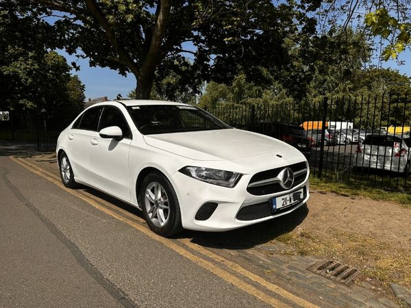 Mercedes-Benz A-Class Saloon, Petrol, 2021, White