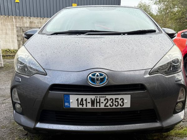Toyota Aqua Hatchback, Petrol Hybrid, 2014, Grey