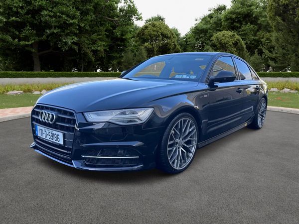Audi A6 Saloon, Diesel, 2017, Black