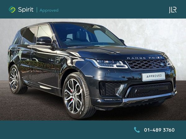 Land Rover Range Rover Sport SUV, Petrol Hybrid, 2022, Black