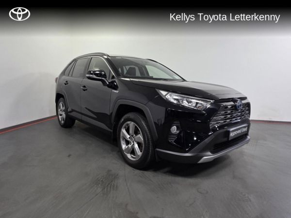 Toyota RAV4 SUV, Petrol Hybrid, 2021, Black