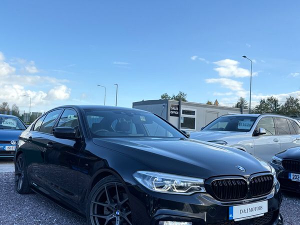 BMW 5-Series Saloon, Diesel, 2018, Black
