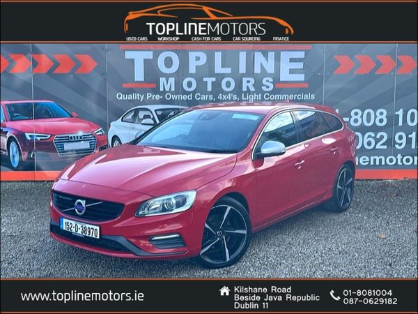 Volvo V60 Estate, Diesel, 2015, Red