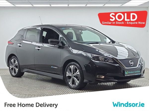 Nissan Leaf Hatchback, Electric, 2021, Black