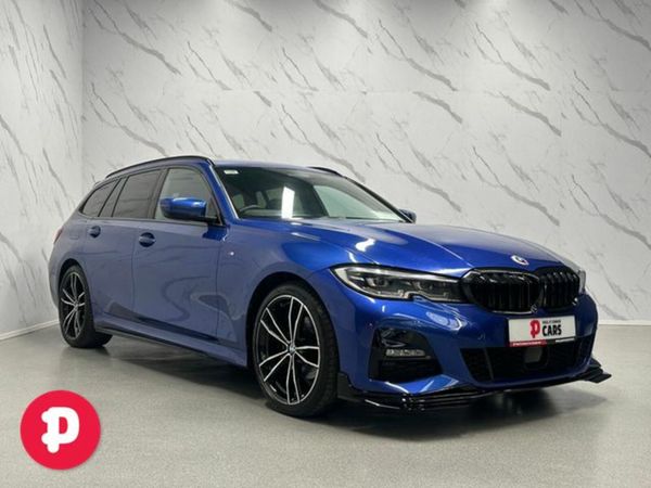 BMW 3-Series Estate, Diesel, 2022, Blue