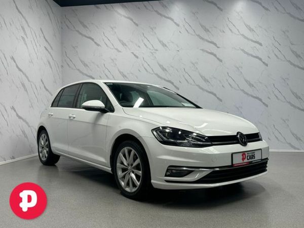 Volkswagen Golf Hatchback, Petrol, 2018, White