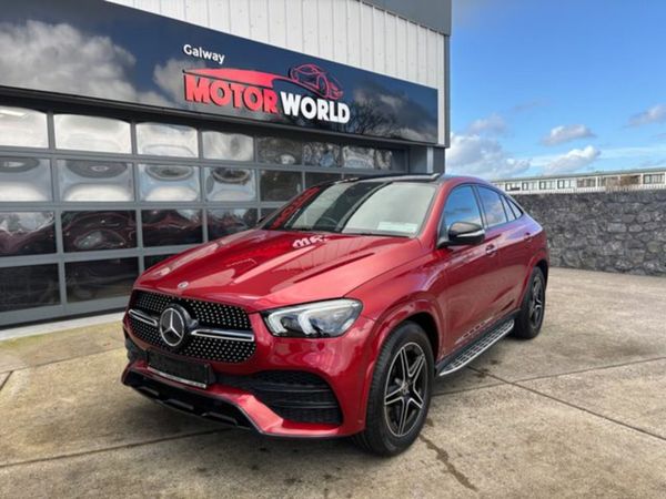 Mercedes-Benz GLE SUV, Diesel Plug-in Hybrid, 2023, Red