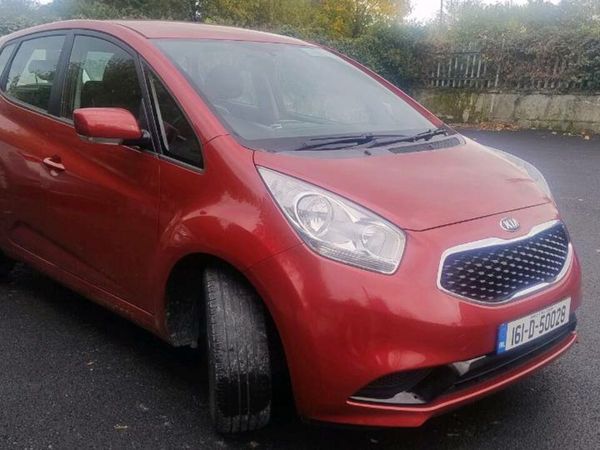 Kia Venga MPV, Diesel, 2016, Red