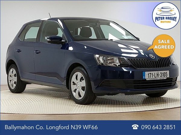 Skoda Fabia Hatchback, Petrol, 2017, Blue