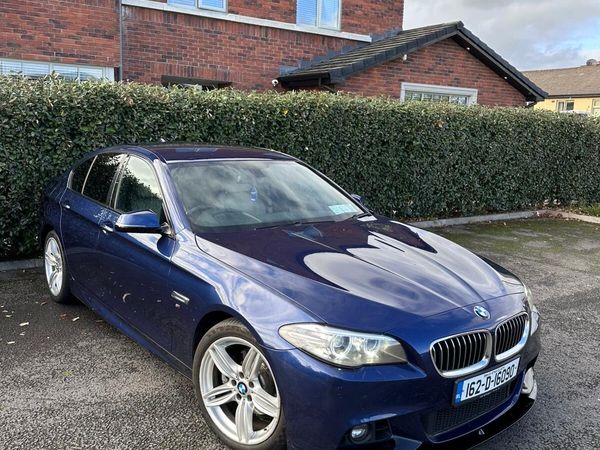 BMW 5-Series Saloon, Diesel, 2016, Blue