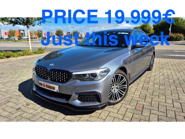 BMW 5-Series Saloon, Petrol Plug-in Hybrid, 2019, Blue