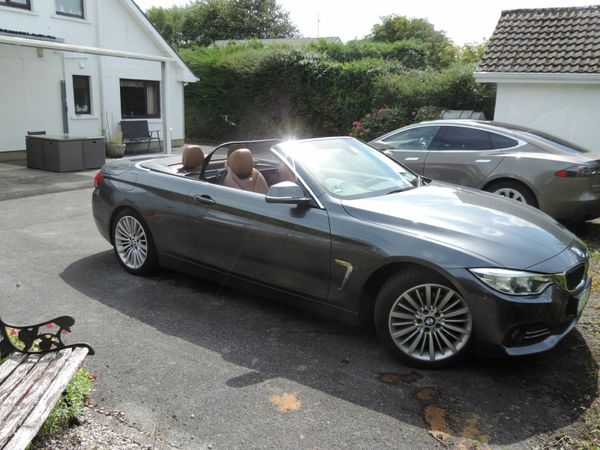 BMW 4-Series Convertible, Diesel, 2014, Grey