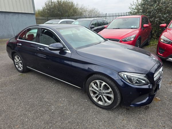 Mercedes-Benz C-Class Saloon, Diesel, 2017, Blue
