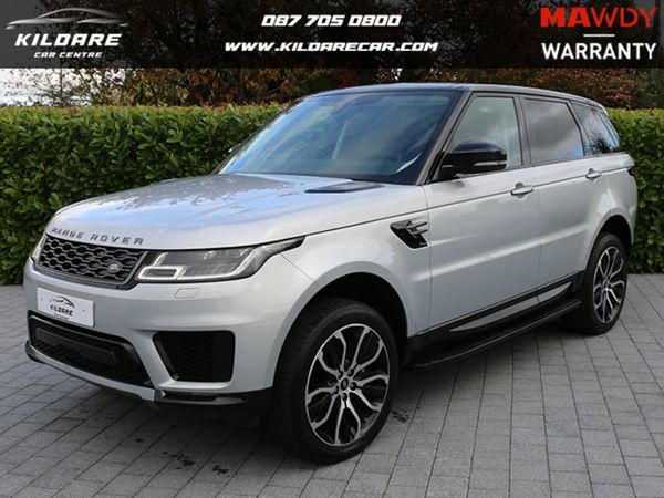 Land Rover Range Rover Sport SUV, Petrol Hybrid, 2021, Silver