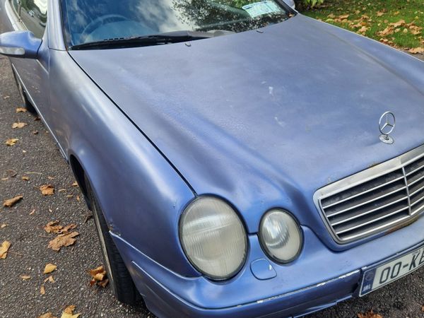 Mercedes-Benz CLK Coupe, Petrol, 2000, Blue