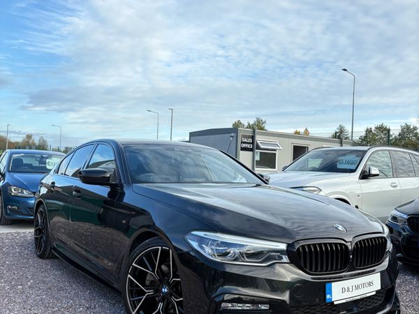 BMW 5-Series Saloon, Diesel, 2017, Black
