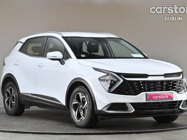 Kia Sportage SUV, Diesel Hybrid, 2023, White