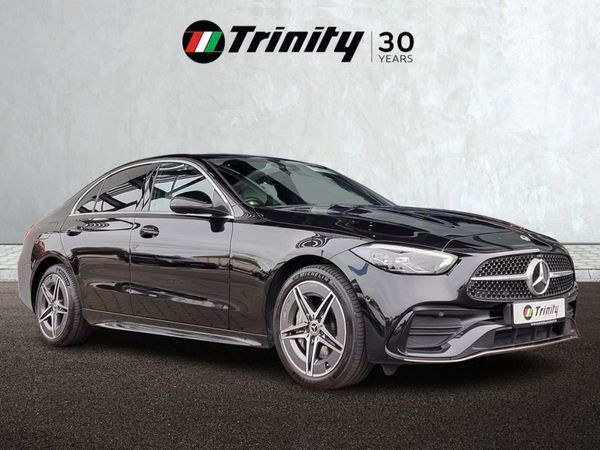 Mercedes-Benz C-Class Saloon, Petrol Hybrid, 2024, Black