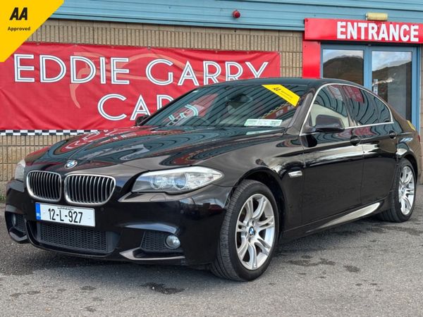 BMW 5-Series Saloon, Diesel, 2012, Black