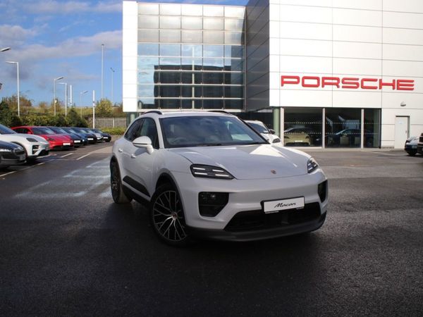 Porsche Macan SUV, Electric, 2025, Grey