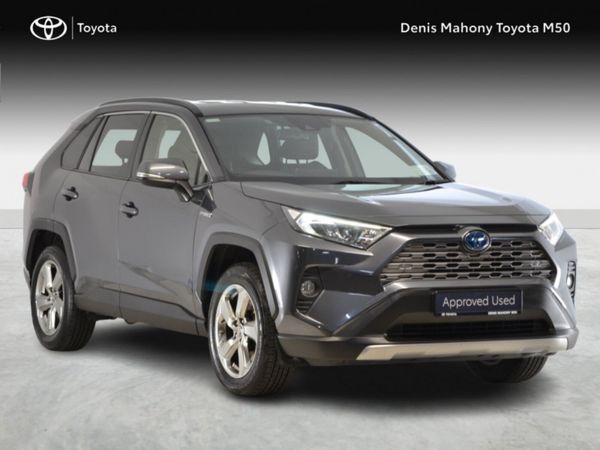Toyota RAV4 SUV, Petrol Hybrid, 2021, Grey