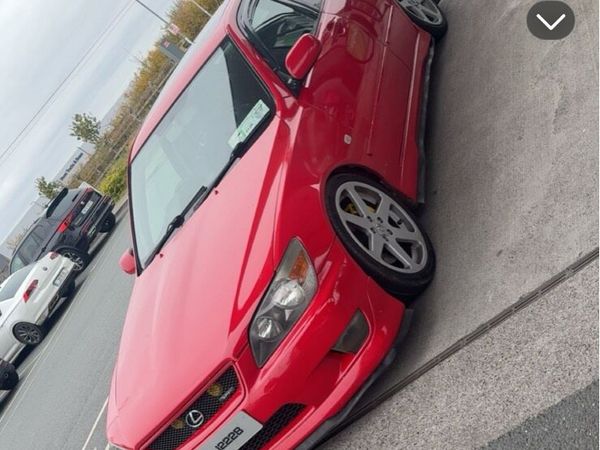 Lexus IS Saloon, Petrol, 2003, Red