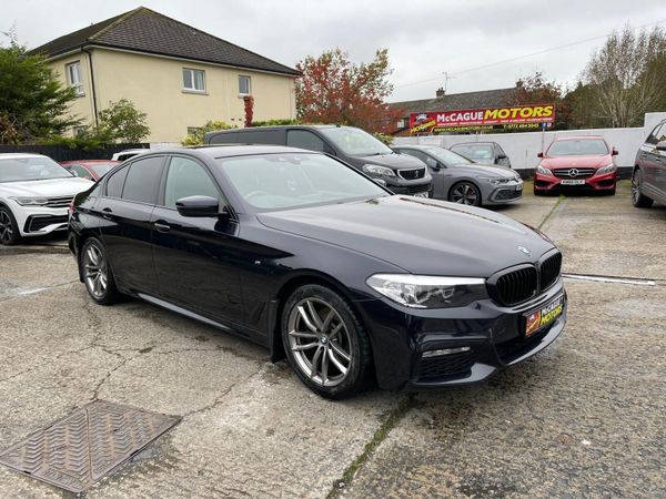 BMW 5-Series Saloon, Diesel, 2018, Black