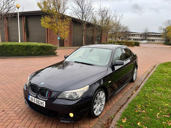 BMW 5-Series Saloon, Diesel, 2008, Black
