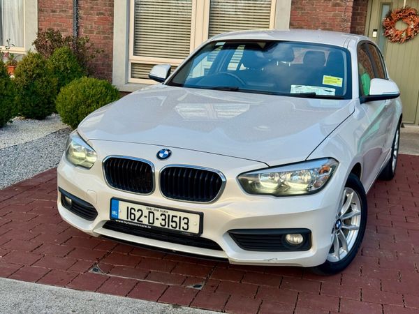 BMW 1-Series Hatchback, Diesel, 2016, White