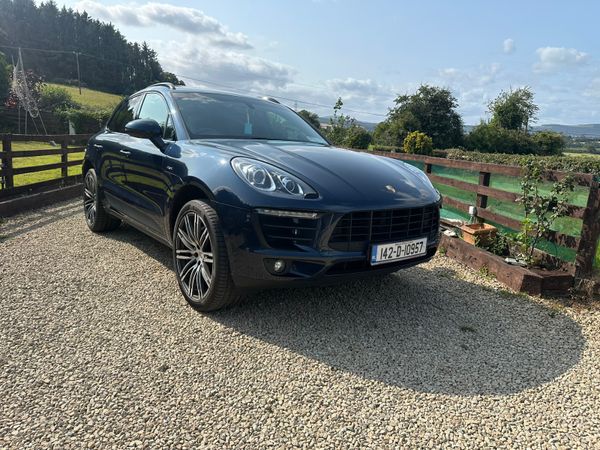 Porsche Macan SUV, Diesel, 2014, Blue