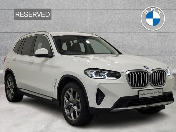 BMW X3 SUV, Petrol Plug-in Hybrid, 2023, White