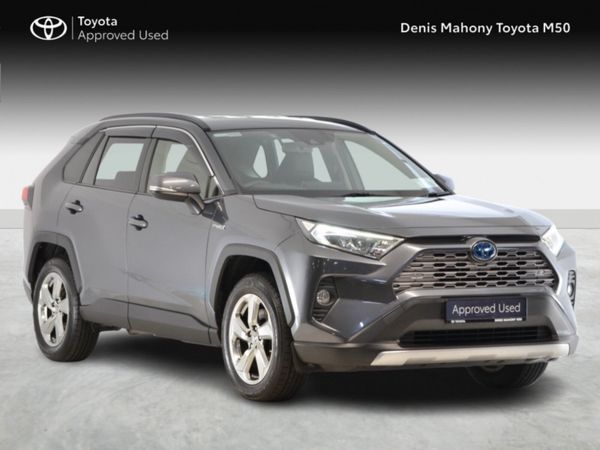 Toyota RAV4 SUV, Petrol Hybrid, 2021, Grey
