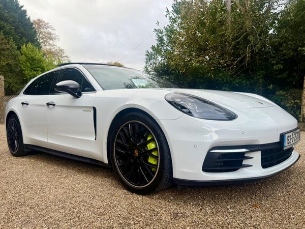 Porsche Panamera Estate, Petrol Plug-in Hybrid, 2019, White