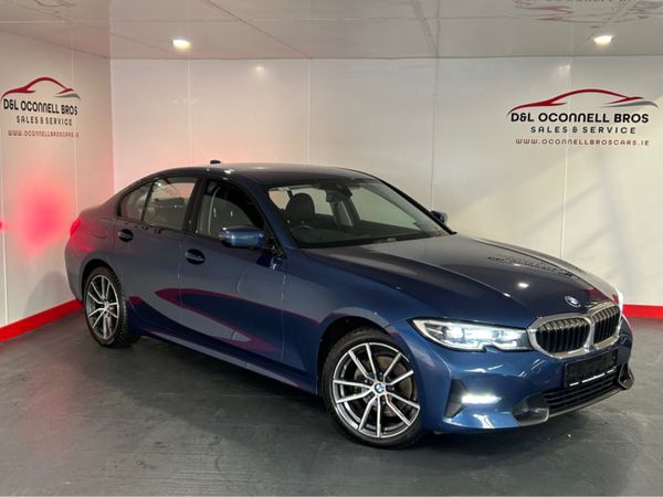BMW 3-Series Saloon, Diesel Hybrid, 2021, Blue