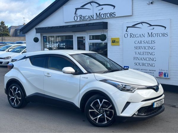 Toyota C-HR Hatchback, Petrol Hybrid, 2017, White