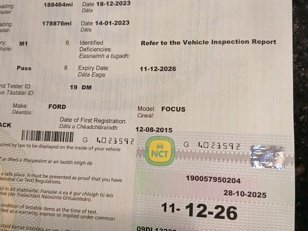 Ford Focus Hatchback, Diesel, 2009, Black