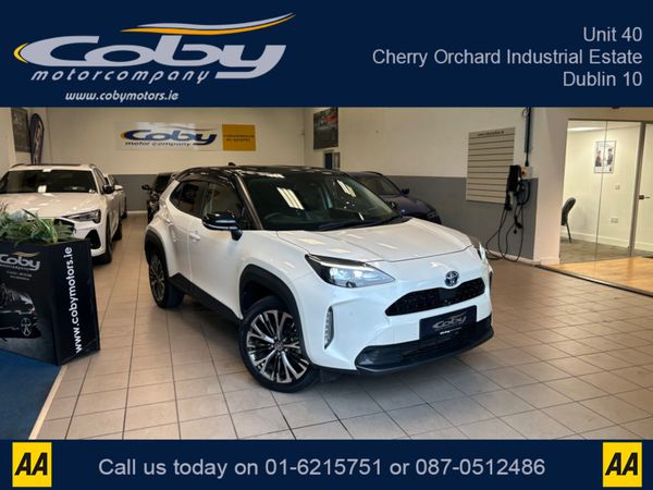 Toyota Yaris Hatchback, Petrol Hybrid, 2021, White