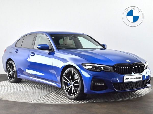 BMW 3-Series Saloon, Petrol Plug-in Hybrid, 2022, Blue