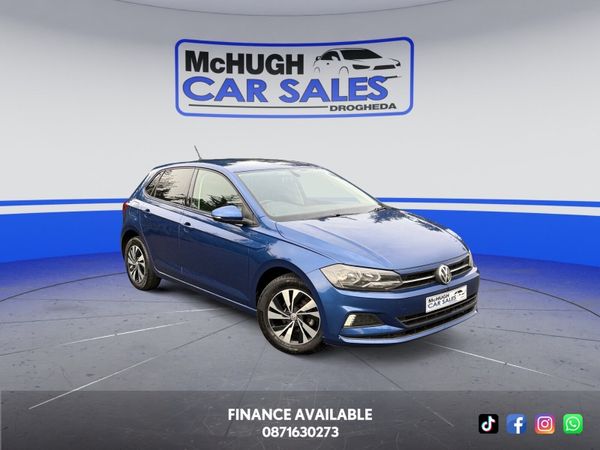 Volkswagen Polo Hatchback, Petrol, 2019, Blue