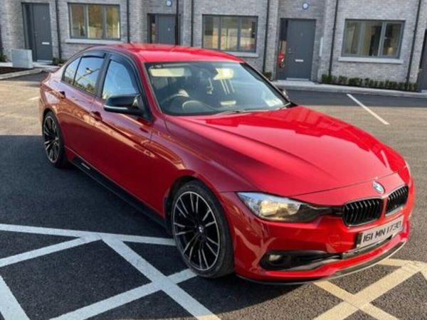 BMW 3-Series Saloon, Diesel, 2016, Red