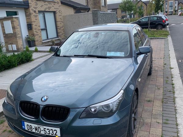BMW 5-Series Saloon, Diesel, 2008, Blue