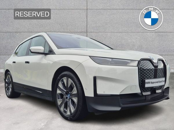 BMW iX SUV, Electric, 2022, White