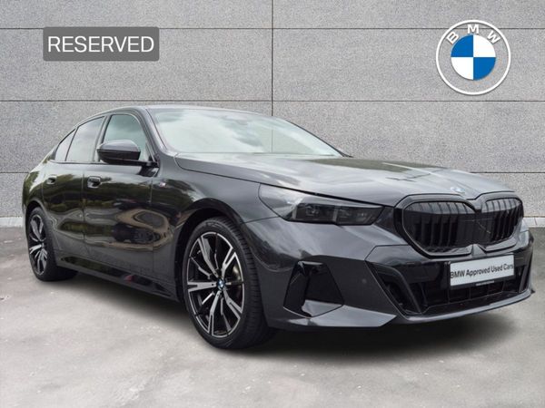 BMW 5-Series Saloon, Petrol Hybrid, 2025, Grey